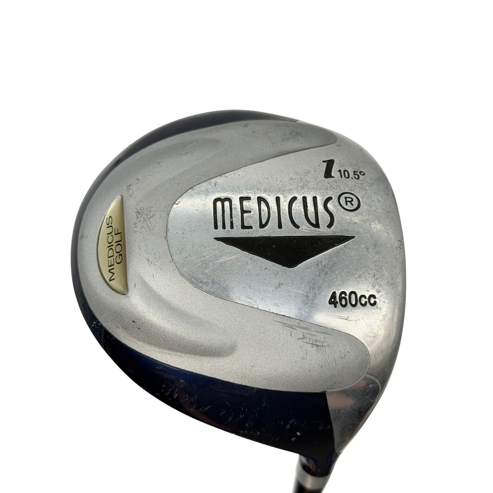 Medicus Dual Hinge Driver 460cc 10.5 Degree Golf Swing Trainer Right Handed Blue